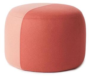 Warm Nordic - Dainty Pouf - Puff - Hero 511 (Blush) / Hero 541 (Coral) - Ø55 x H39 cm