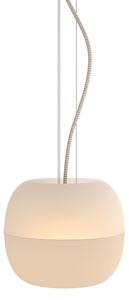 Nordic Tales - Bright Malus - Pendant - Hängande lampa - Matt white cord - Ø: 24,9 x H: 20 cm