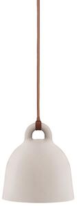 Normann Copenhagen - Bell - Hängande lampa - X-Small - Sand - Ø: 22 x H: 23 cm