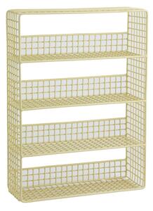 Nordal - Kikori Shelf - Hylla - KIKORI shelf - yellow - W0 x H55 x D14 x L40 cm