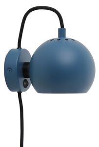 Frandsen - Ball Wall Lamp - Vägglampa - Petroleum Blue / Matt - W12 x H10 x D16 cm