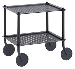 Muuto - Flow Trolley - Rullbord - 2 Layer - Blue Grey - L57,4 x W41,8 x H56,8 cm