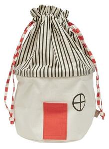 OYOY MINI - Koya Storage Basket - Small - Förvaringslåda för barn - 405 Cherry Red - Ø26 x H40 cm