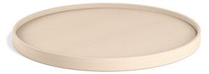 Brdr. Krüger - Bølling Serving Tray - Veneer Model 50 - Bricka - Bøg Olieret - Ø50 cm H3 cm