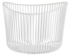 Blomus - Modo Storage basket - Korg - White - Stock sale - H23 x W31,5 x L31,5 cm