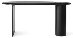 Audo Copenhagen - Eclipse Desk - Skrivbord - Dark Oiled Oak - H: 75 cm W: 160 cm D: 80 cm