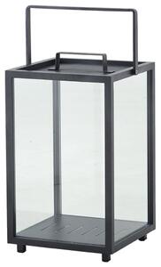 Cane-line - Lighthouse Outdoor Lantern - Lykta - Lava Grey - Large - B: 33 x D: 33 x H: 54 cm