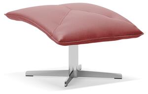 Skipper Furniture - Wave Footrest / By O&M Design - Fotpall - Samoa 143 / Polished Chrome - W52 x D52 x H35 cm