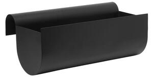 Ferm Living - Uma Balcony Box - Örtstånd - Medium - Black - W45 x D24.6 x H19.5 cm