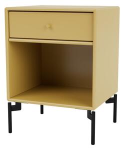 Montana - DREAM - With black legs - Sängbord - Cumin - B 35,4 x H 35,4 x D 30 cm