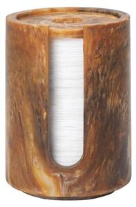 Ferm Living - Mist Cotton Pad Holder - Behållare - Sugar Kelp - W8 x D8 x H11.8 cm