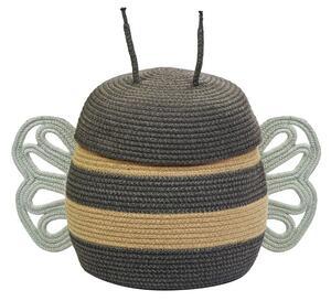Lorena Canals - Basket Bee - Förvaringslåda för barn - Mama bee - Ø 30 x 32 cm