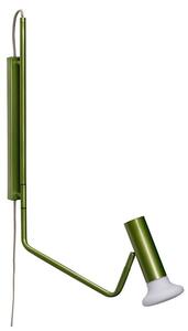 Hübsch - Wally Wall Light - Vägglampa - Grön färg - 45 x 5.5 x H58 cm