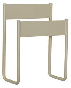 Hübsch - Inbetween Magazine Holder - Tidningshållare - Light grey - 12x19xh26cm