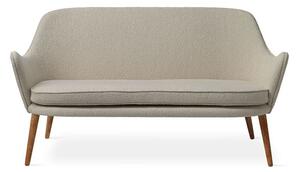 Warm Nordic - Dwell Sofa - Soffa för 2 personer - Barnum 2 (Sand) - L141 x W76 x H73 cm
