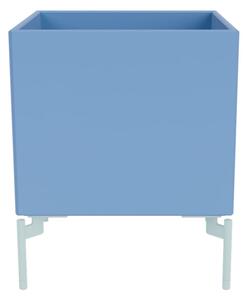 Montana - Colour Box I – S6161 - With Flint Legs - Förvaringslådor - Azure - W35,4 X H42,6 X D35,4 cm
