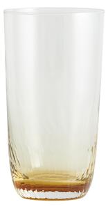 Nordal - GARO drinking glasses - Glas - Amber - tall - 15 x 8 cm