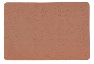 OYOY ZOO - Koko Dog Bowl Mat - Hundskålsmatta - 307 Caramel - H0,15 x L50 x W34 cm