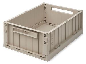 LIEWOOD - Weston Opbevaringskasse - Stor - Förvaringslåda för barn - 5060 - Sandy - H19,5 x W36 x L50 cm