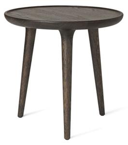 Mater - Accent Oval Lounge Table - Matbord - Sirka Grå Farvet Eg - Small - Ø: 45 cm H: 42 cm