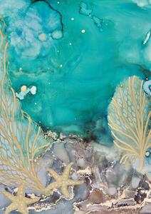 Illustration Turquoise Waters No2, Amy Tieman