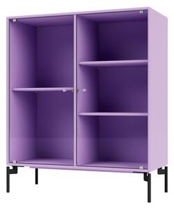 Montana - Ripple Cabinet II - With Black Legs - Vitrinskåp - Iris - W69,6 X H82,2 X D30 cm