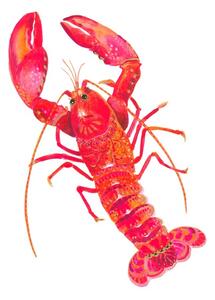 Illustration Patterned Lobster, Isabelle Brent