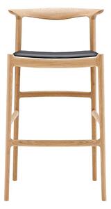 Bernstorffsminde - Bridge Barchair - Barstol - Oak - W53 x D47 x H98,5 x SH75 cm