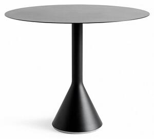HAY - PALISSADE / Cone Table - Trädgårdsbord - Ø90 - Anthracite - Ø90 x H74 cm