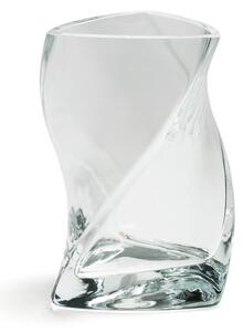 Piet Hein - Twister-vase - Vas - TWISTER-vase 16 cm - Klar ( 1 lag glas ) - H16 x W7.1 D7.1 cm