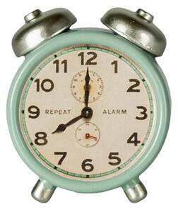 Maileg - Alarm Clock, Mouse - Tillbehör till dockor - Mint - H3 x W2,5 x D1,5 cm
