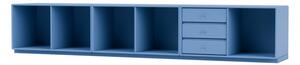 Montana - REST - Plinth H3 - Skåp - Azure - H 38.4 CM / W 208.8 CM / D 38 CM