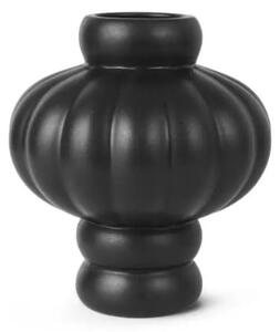 Louise Roe - Balloon Vase 02 - Vas - Ink Black - Ø6,5-17,5 x H20 cm