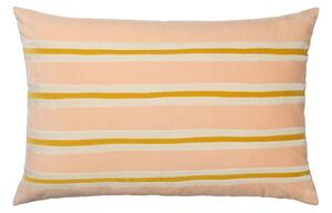 Christina Lundsteen - Maggie Bed Cushion - Kudde - Plaster / Dusty White / Mustard - 60 x 90 cm