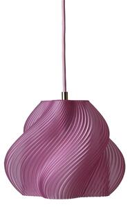 Crème Atelier - Soft Serve Pendant 01 - Hängande lampa - Rose Sorbet - Chrome - H25 cm W25 cm