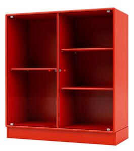 Montana - Ripple Cabinet II - Plinth H7 - Vitrinskåp - Rosehip - W69,6 X H76,6 X D30 cm