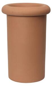 Ferm Living - Rollo Pot - Blomkruka - H46 - Terracotta - W31 x D31 x H46 cm