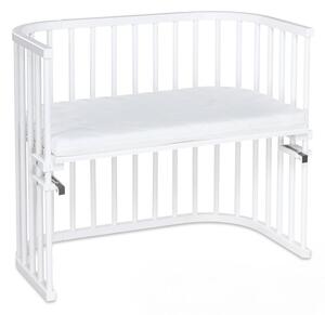 Babybay - Maxi co-sleeper with mattress Classic Soft - Barnsäng - Hvid lakeret - L94 x W54 x H79 cm