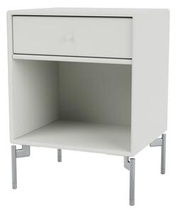 Montana - DREAM - With chrome legs - Sängbord - Nordic - B 35,4 x H 35,4 x D 30 cm