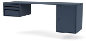 Montana - WORKSHOP - Wall mounted - Skrivbord - Juniper - B 140,7 x H 48,4 x D 46 cm