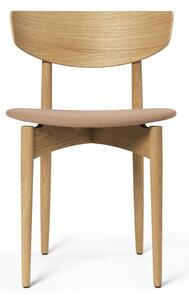Ferm Living - Herman Dining Chair - Wooden Frame - Matstol - Upholstery seat - Oak/244 - W47.5 x D46 x H75.5 x SH45 cm