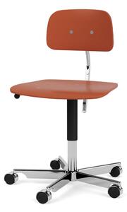 Montana - KEVI 2533 Office Chair - Kontorsstol - Hokkaido / Polished Aluminium - W56 x L56 x SH38-51 cm