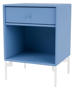 Montana - DREAM - With white legs - Sängbord - Azure - B 35,4 x H 35,4 x D 30 cm