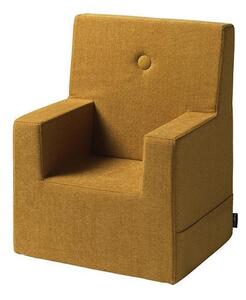 By KlipKlap - Klip Klap KK Kids Chair XL - Barnstol - Mustard w/ Mustard - H63 x SH23 x SD27 cm