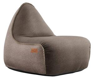 SACKit - Canvas Lounge Chair - Bean bag - Canvas Brown/Sand - L96 x W80 x H70 x SH40 cm