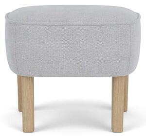 Audo Copenhagen - Ingeborg fodskammel - Fotpall - Fiord 751 / Natural Oak - H38 x L51 x W41 cm