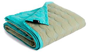 HAY - Mega Dot / Small - Överkast - Olive Green - L245 x W195 cm