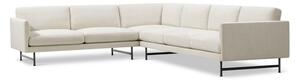 Fredericia Furniture - Calmo Elements Configuration A 562A by Hugo Passos - Modulär soffa - Ecriture 210 / Black Steel - W333 x D253 x H76 x SH41 cm