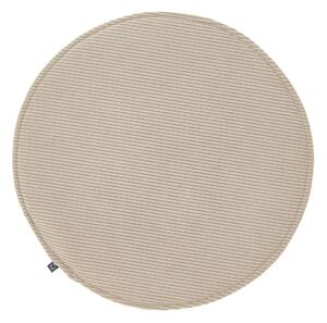 LAFORMA Sora rund stolsdyna i sammet i taupe, 35 cm