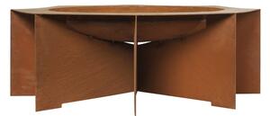 Ferm Living - Otte Fire Pit - Bålplats - Rust - Ø85.5 x H29 CM